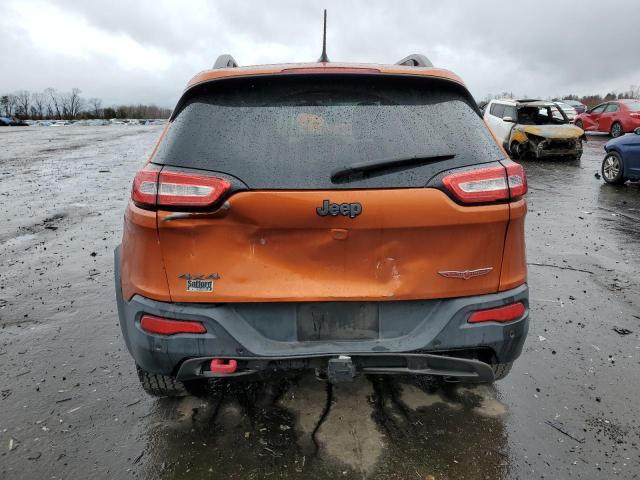 1C4PJMBS5FW630765 - 2015 JEEP CHEROKEE TRAILHAWK ნარინჯისფერი ფოტო 6