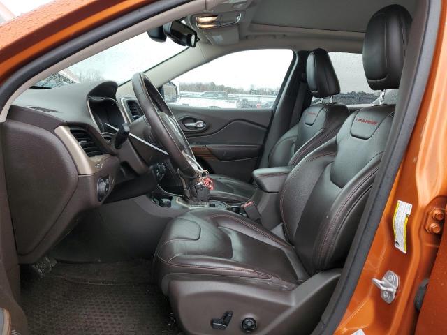 1C4PJMBS5FW630765 - 2015 JEEP CHEROKEE TRAILHAWK ნარინჯისფერი ფოტო 7