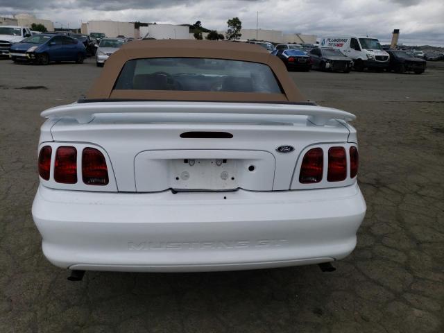 1FAFP45XXWF217506 - 1998 FORD MUSTANG GT WHITE photo 6