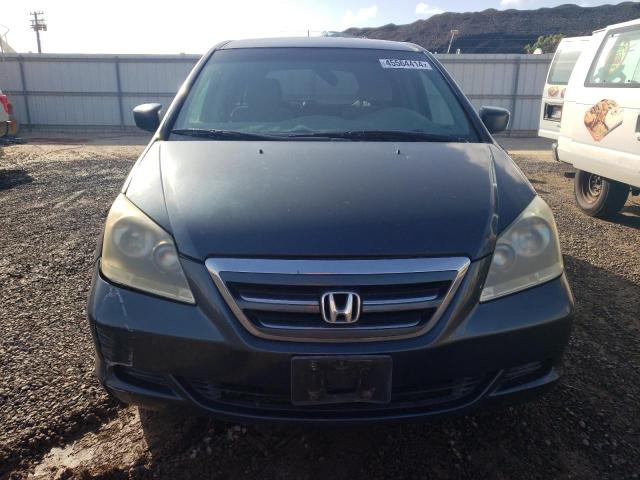 5FNRL38216B071028 - 2006 HONDA ODYSSEY LX BLUE photo 5