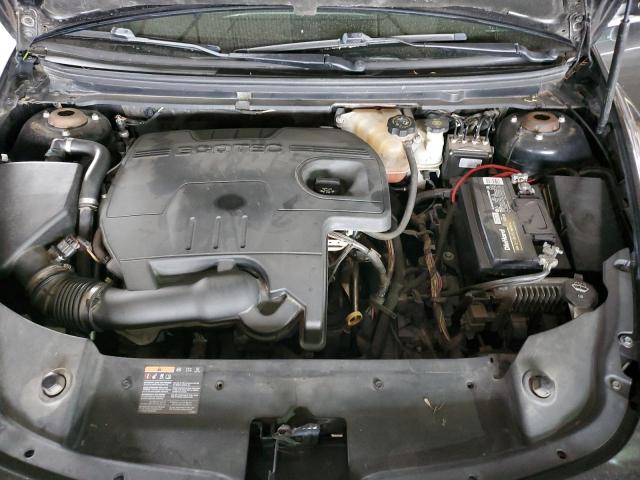 1G1ZC5E07CF381912 - 2012 CHEVROLET MALIBU 1LT BLACK photo 11