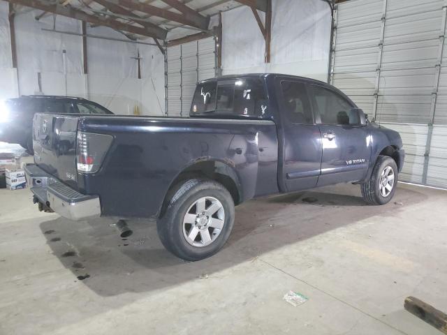 1N6BA06B36N549800 - 2006 NISSAN TITAN XE ლურჯი ფოტო 3