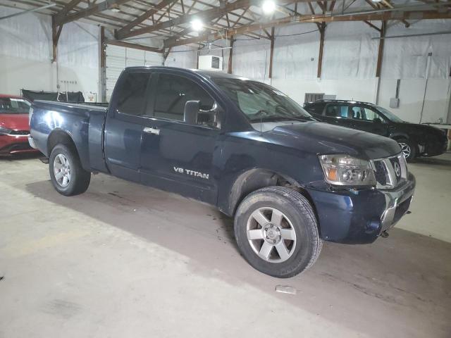 1N6BA06B36N549800 - 2006 NISSAN TITAN XE ლურჯი ფოტო 4