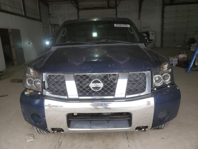 1N6BA06B36N549800 - 2006 NISSAN TITAN XE ლურჯი ფოტო 5