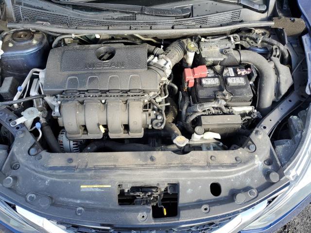 3N1AB7AP4KY319416 - 2019 NISSAN SENTRA S BLUE photo 11