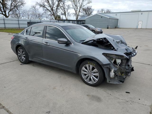 1HGCP2F88CA120937 - 2012 HONDA ACCORD EXL GRAY photo 4