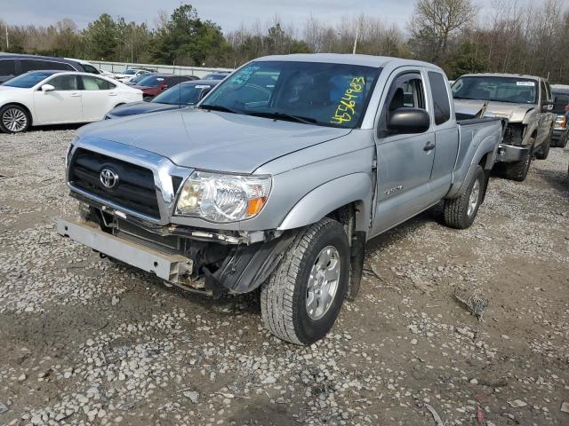 5TETU62NX8Z533790 - 2008 TOYOTA TACOMA PRERUNNER ACCESS CAB GRAY photo 1