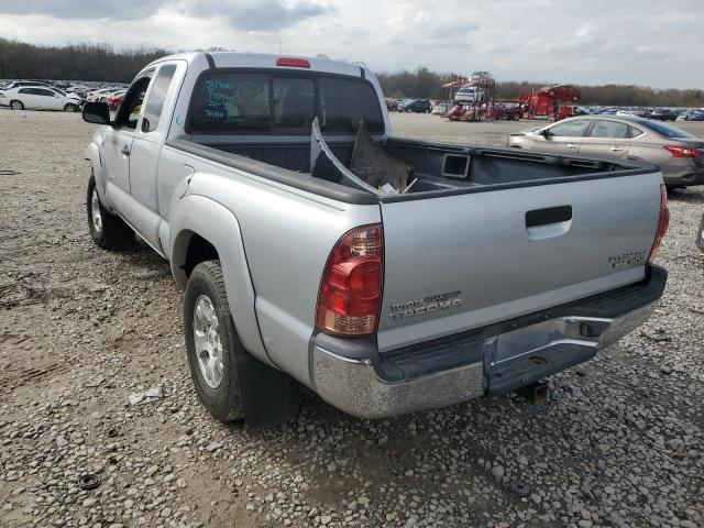 5TETU62NX8Z533790 - 2008 TOYOTA TACOMA PRERUNNER ACCESS CAB GRAY photo 2