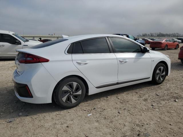 KMHC75LC7KU134121 - 2019 HYUNDAI IONIQ SEL WHITE photo 3