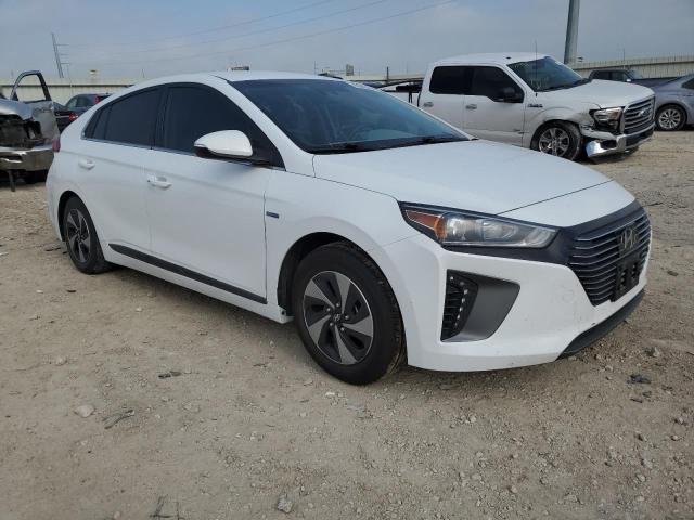 KMHC75LC7KU134121 - 2019 HYUNDAI IONIQ SEL WHITE photo 4