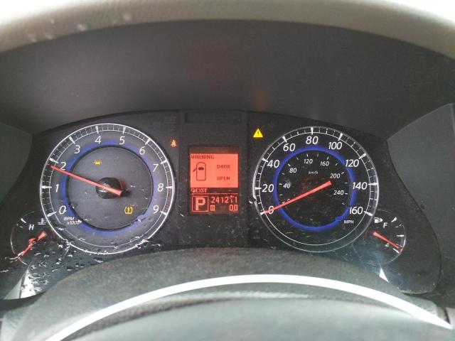 JNKAJ09FX8M356077 - 2008 INFINITI EX35 BASE ვერცხლისფერი ფოტო 9