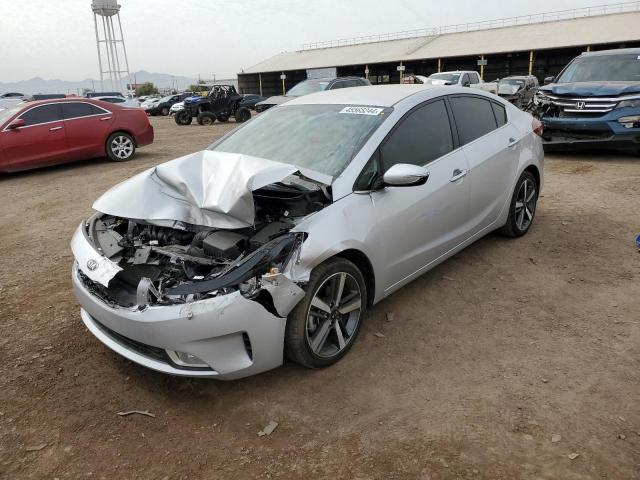 3KPFL4A85HE089743 - 2017 KIA FORTE EX SILVER photo 1