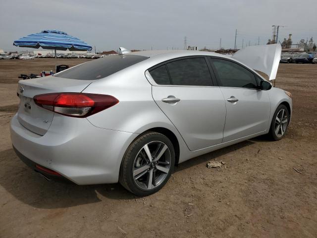 3KPFL4A85HE089743 - 2017 KIA FORTE EX SILVER photo 3