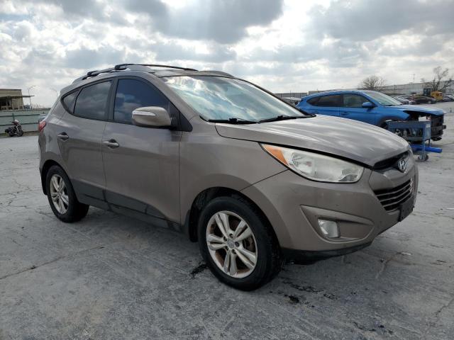 KM8JU3AC4DU660376 - 2013 HYUNDAI TUCSON GLS GRAY photo 4