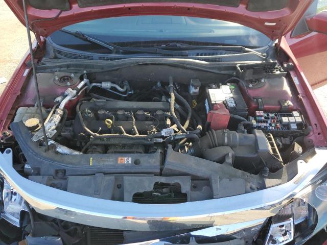 3FAHP0JAXCR273141 - 2012 FORD FUSION SEL RED photo 11