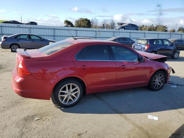 3FAHP0JAXCR273141 - 2012 FORD FUSION SEL RED photo 3