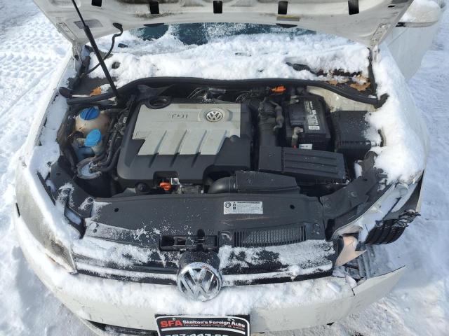 3VWPL7AJ5CM702562 - 2012 VOLKSWAGEN JETTA TDI Blanco foto 11