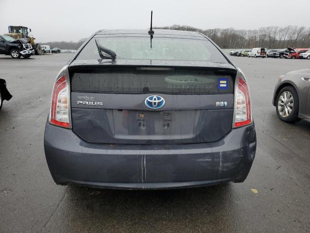 JTDKN3DU6C1482240 - 2012 TOYOTA PRIUS GRAY photo 6