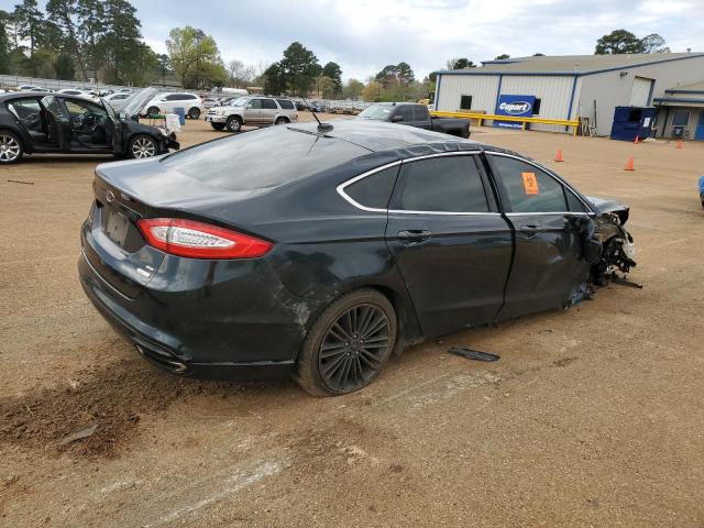 3FA6P0H96ER283350 - 2014 FORD FUSION SE BLACK photo 3