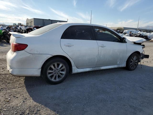 1NXBU40E19Z011431 - 2009 TOYOTA COROLLA BASE WHITE photo 3