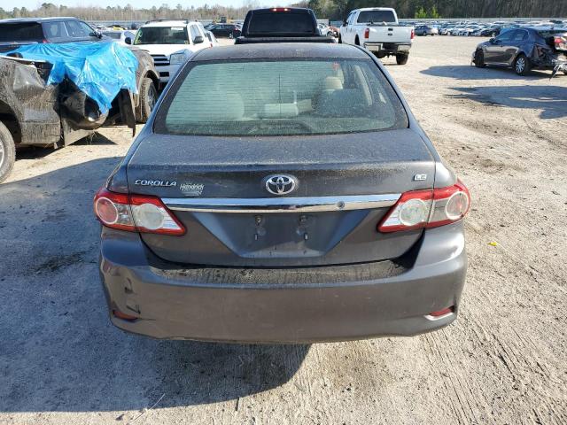 5YFBU4EE1CP054667 - 2012 TOYOTA COROLLA BASE GRAY photo 6