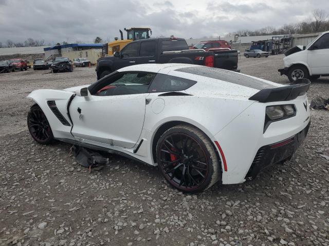 1G1YS2D6XH5603553 - 2017 CHEVROLET CORVETTE Z06 2LZ WHITE photo 2