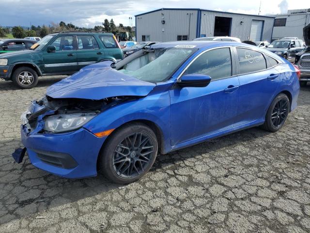 19XFC2F58HE222286 - 2017 HONDA CIVIC LX BLUE photo 1