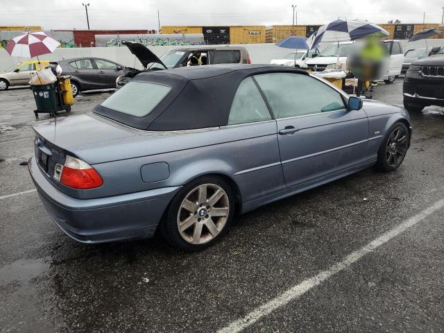 WBABS33453PG91296 - 2003 BMW 325 CI BLUE photo 3