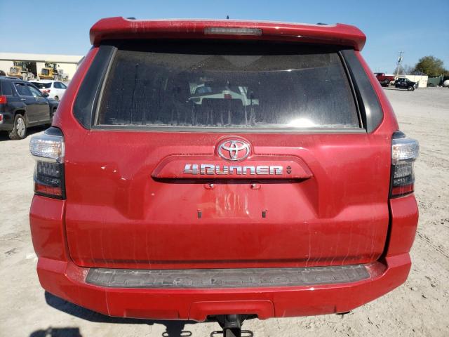 JTEEU5JR1N5277038 - 2022 TOYOTA 4RUNNER SR5 RED photo 6