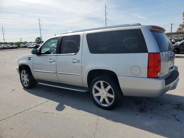 1GYUKHEF7AR225837 - 2010 CADILLAC ESCALADE ESV LUXURY SILVER photo 2