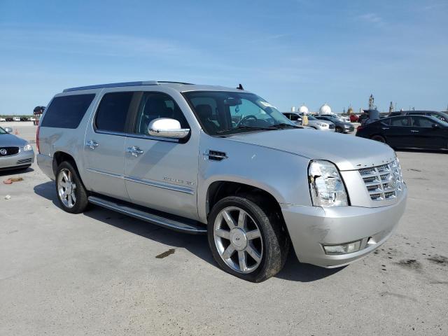 1GYUKHEF7AR225837 - 2010 CADILLAC ESCALADE ESV LUXURY SILVER photo 4