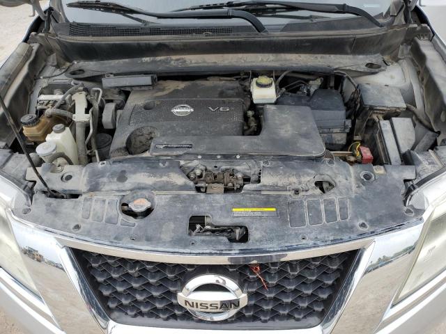 5N1AR2MN2EC600550 - 2014 NISSAN PATHFINDER S SILVER photo 12