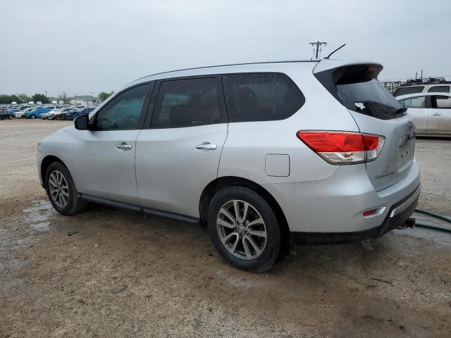 5N1AR2MN2EC600550 - 2014 NISSAN PATHFINDER S SILVER photo 2