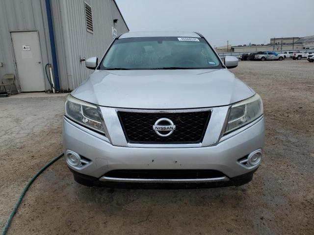 5N1AR2MN2EC600550 - 2014 NISSAN PATHFINDER S SILVER photo 5