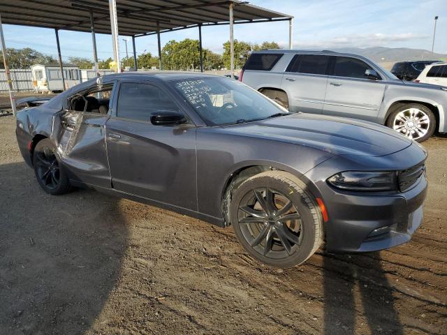 2C3CDXHG2GH276900 - 2016 DODGE CHARGER SXT GRAY photo 4