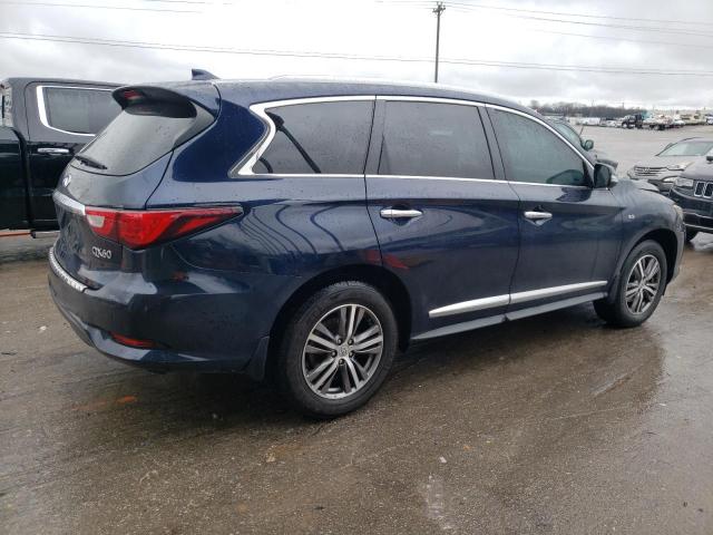 5N1DL0MM2KC567491 - 2019 INFINITI QX60 LUXE BLUE photo 3