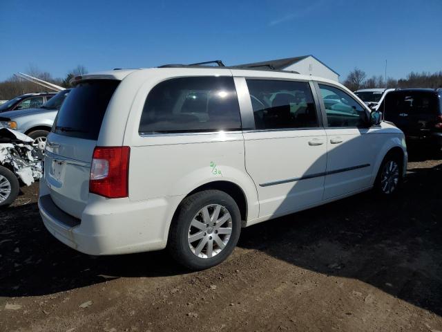 2C4RC1CGXCR125076 - 2012 CHRYSLER TOWN & COU TOURING L WHITE photo 3