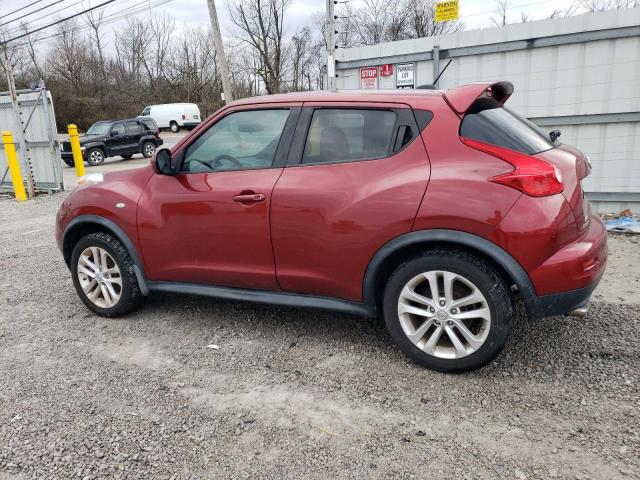 JN8AF5MV7BT009693 - 2011 NISSAN JUKE S RED photo 2