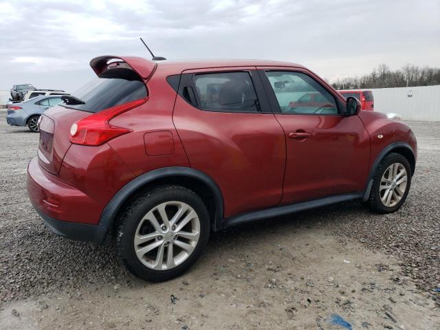 JN8AF5MV7BT009693 - 2011 NISSAN JUKE S RED photo 3