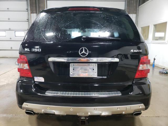 4JGBB86E28A369710 - 2008 MERCEDES-BENZ ML 350 BLACK photo 6