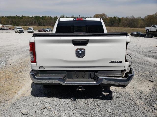 1C6SRFGT0KN592871 - 2019 RAM 1500 TRADESMAN WHITE photo 6