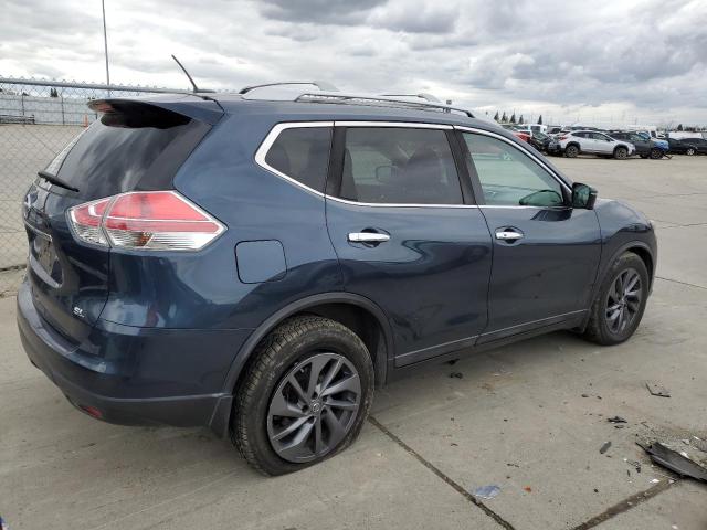 5N1AT2MT4GC777698 - 2016 NISSAN ROGUE S BLUE photo 3