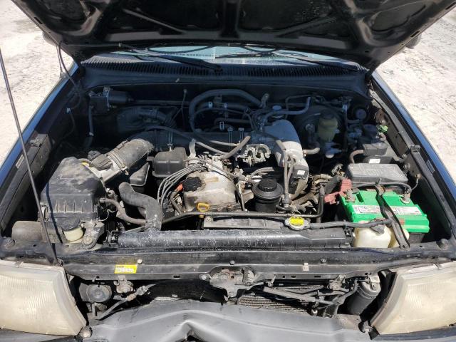 5TESM92N4YZ696593 - 2000 TOYOTA TACOMA XTRACAB PRERUNNER შავი ფოტო 11