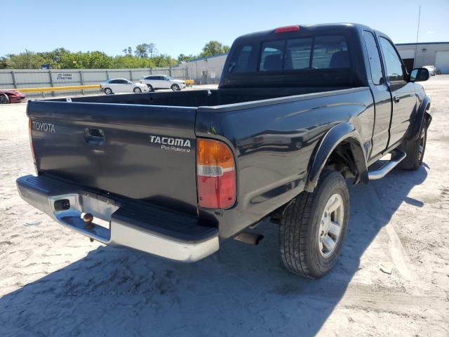 5TESM92N4YZ696593 - 2000 TOYOTA TACOMA XTRACAB PRERUNNER შავი ფოტო 3