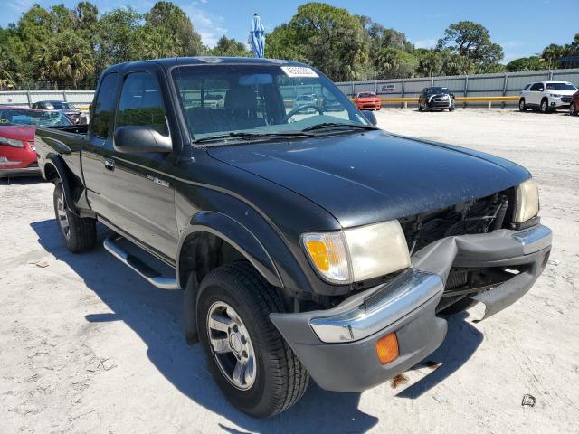 5TESM92N4YZ696593 - 2000 TOYOTA TACOMA XTRACAB PRERUNNER შავი ფოტო 4