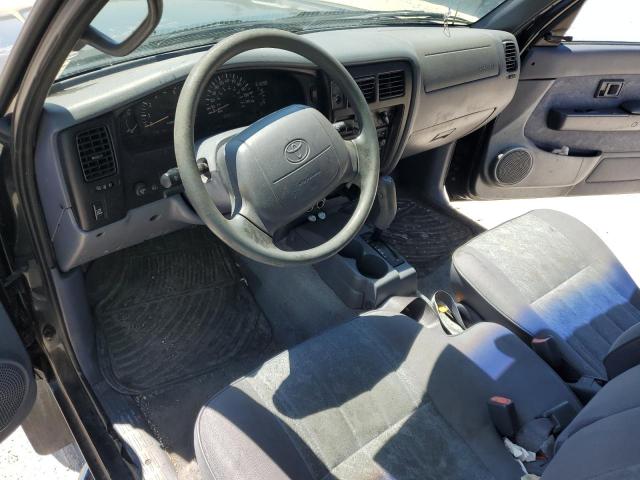 5TESM92N4YZ696593 - 2000 TOYOTA TACOMA XTRACAB PRERUNNER შავი ფოტო 8