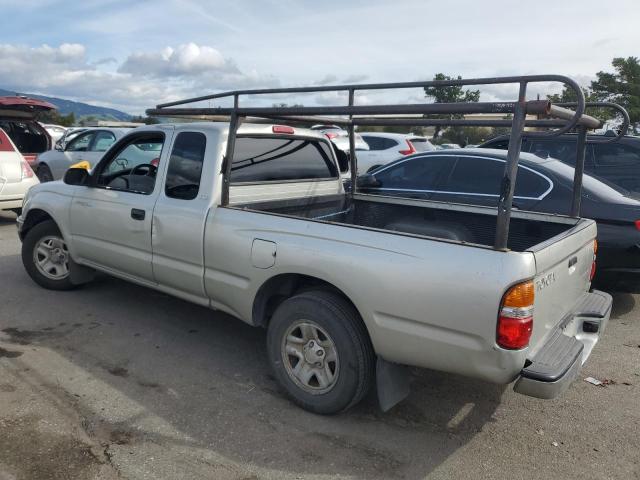 5TEVL52N51Z752622 - 2001 TOYOTA TACOMA XTRACAB SILVER photo 2