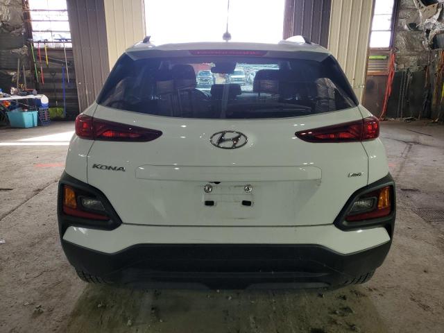 KM8K2CAA2MU714587 - 2021 HYUNDAI KONA SEL WHITE photo 6