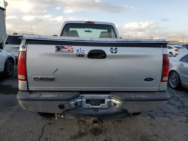 1FTWF31P05EB56622 - 2005 FORD F350 SRW SUPER DUTY SILVER photo 6