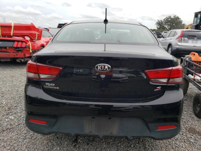 3KPA24AB4JE047420 - 2018 KIA RIO LX BLACK photo 6